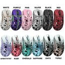 WLMouse Sword X Magnesium Gaming Mouse (White, Purple, Pink, Silver, Black, Red, Amethyst, Ruby, Emerald, Sapphire, Onyx, Topaz)