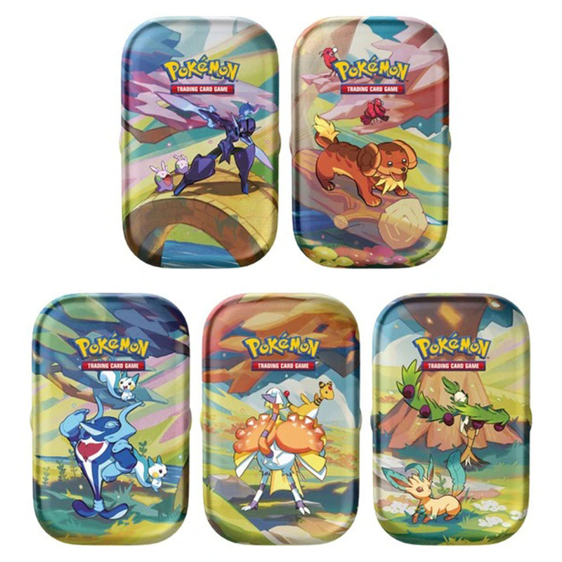 Pokemon TCG Vibrant Paldea Mini Tin (Dachsbun & Oricorio, Arboliva & L Pokemon TCG Vibrant Paldea Mini Tin (Dachsbun & Oricorio, Arboliva & L