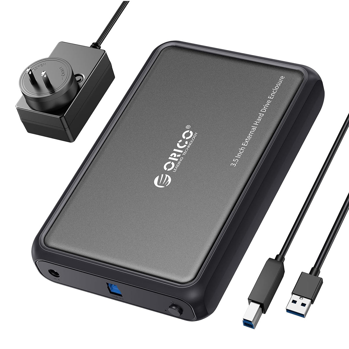 Orico Hard Drive HDD Enclosure USB-B to USB-A 5Gbps (DDL35-U3) (Black)