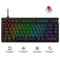 HyperX Alloy Rise 75 RGB Mechanical Gaming Keyboard Black (Red Linear Switch) (7G7A4AA