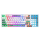 Onikuma G38 98 Keys RGB Wired Mechanical Keyboard Light Grey (Tea Axis)