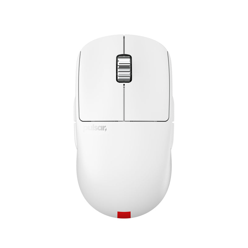 Pulsar X2A eS eSports Tournament Ed. Ambidextrous Symmetrical Wireless Gaming Mouse Size 2 (White)