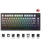 MonsGeek M1W V3 VIA Aluminum Case Multi-Mode RGB Hot-Swappable Mechanical Keyboard (Dark Night) (Akko Rosewood Switch)