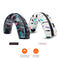 Wicked Cushions Corsair Virtuoso Silicone Headband Cover - WC BandZ Virtuoso (90s Black, 90s White)