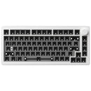 Monsgeek M1W V3 Barebone DIY Aluminum Case Multi-Mode RGB Hot-Swappable Mechanical Keyboard (Moonlight White)