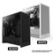 NZXT H5 Flow Compact ATX Mid-Tower Airflow Case (Black, White) (CC-H52FB-01, CC-H52FW-01)