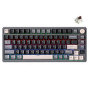 Royal Kludge RK-M75 Tri-Mode RGB 81 Keys Hot-Swappable Mechanical Keyboard Phantom (Blue Switch, Brown Switch)