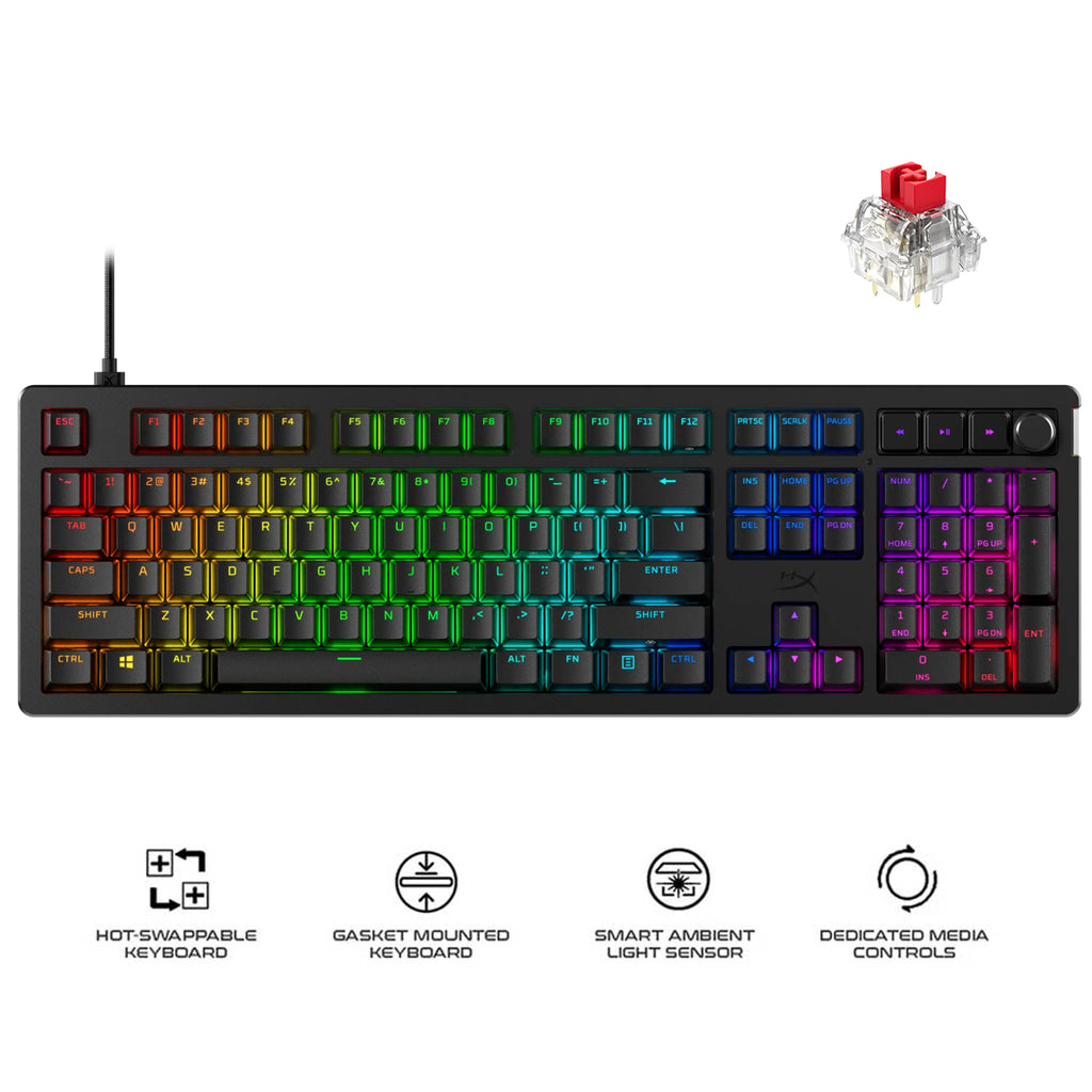 Hyperx Full Keyboard Roll over image to zoom in