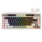 Royal Kludge RK L75 Tri-Mode RGB 85 Keys Hot-Swappable Mechanical Keyboard Mocha Grey