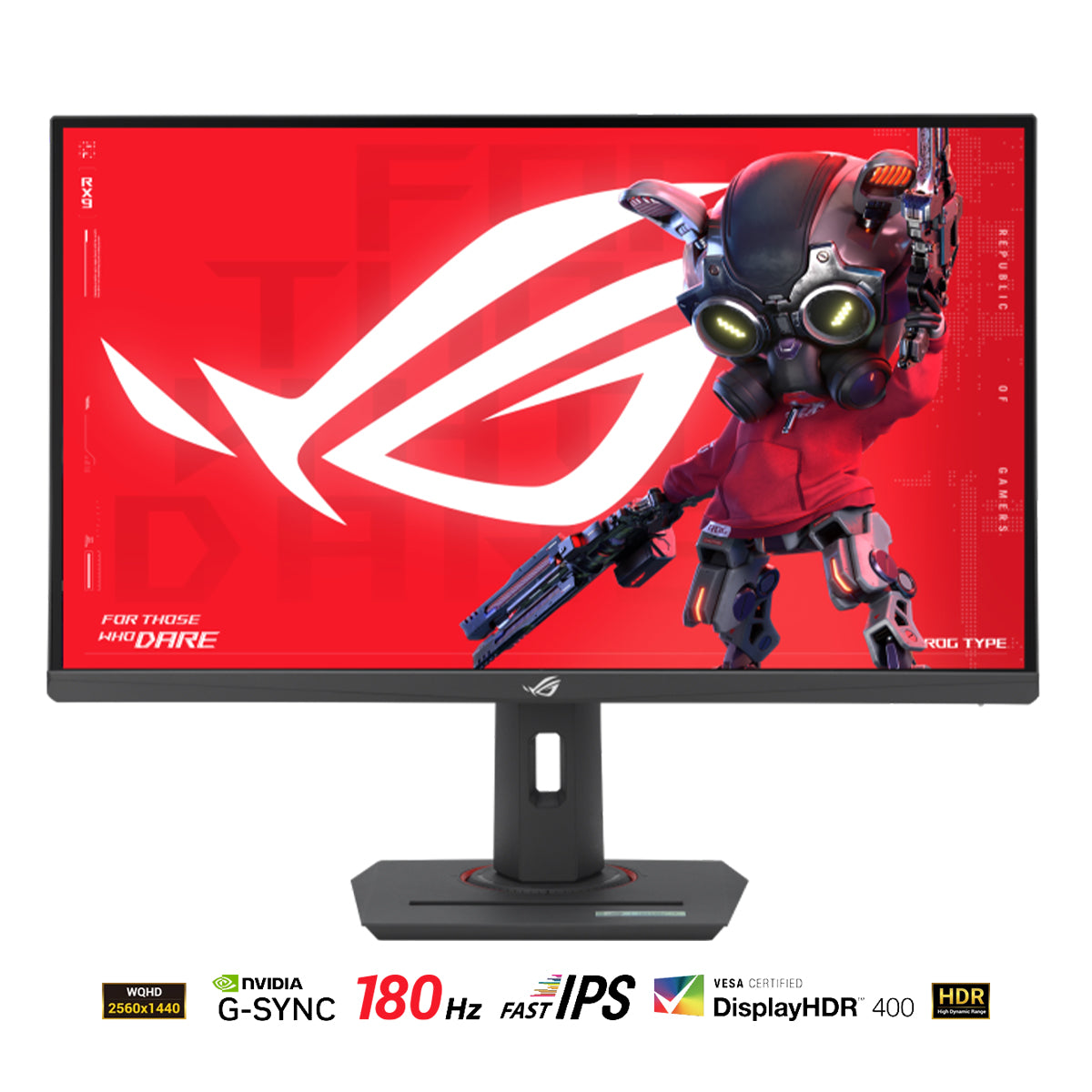Asus ROG Strix XG27ACS 27" WQHD (2560x1440) 180Hz 1ms GTG Fast IPS USB Type-C Ultra Fast Gaming Monitor