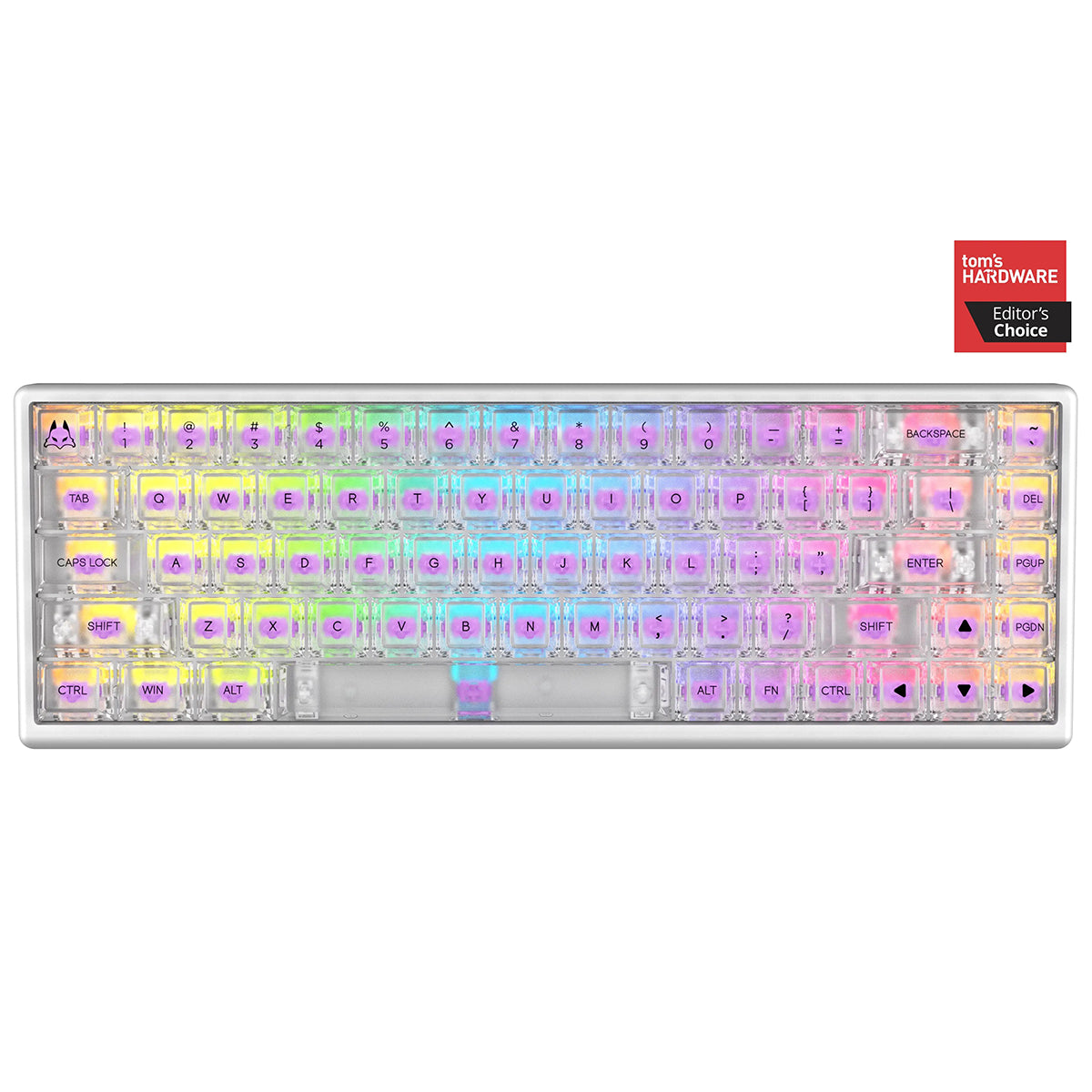 Arbiter Studio Polar 65 Magnetic Gaming Keyboard (Phantom White)