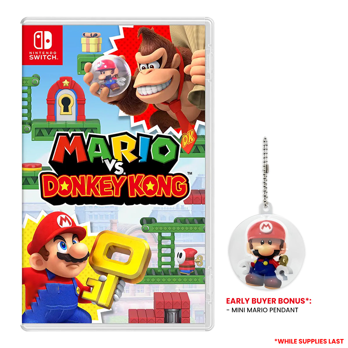 Nintendo Switch Mario Vs Donkey Kong Mde