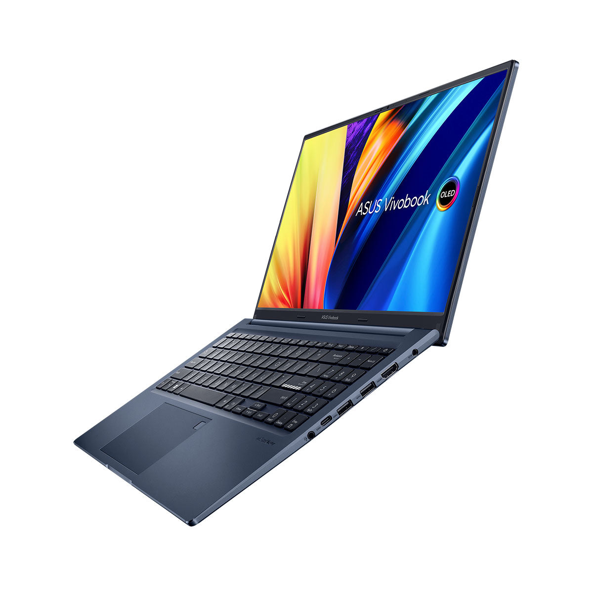 Asus Vivobook 15 OLED M1503QA-L1020WS Laptop (Quiet Blue) | 15.6” FHD | Ryzen™ 7 5800H | 8 GB RAM | 512 GB SSD | Radeon™ Graphics | Windows 11 Home | MS Office Home & Student 2021 | ASUS BP1504 Casual Backpack