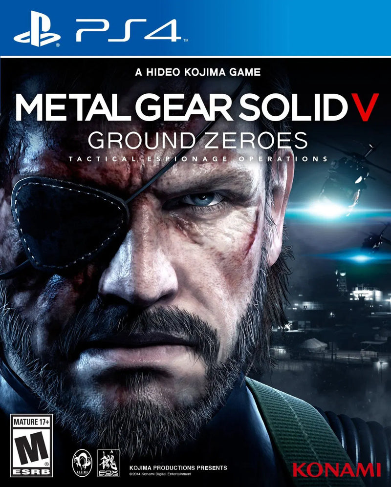 PS4 METAL GEAR SOLID V GROUND ZEROES ALL