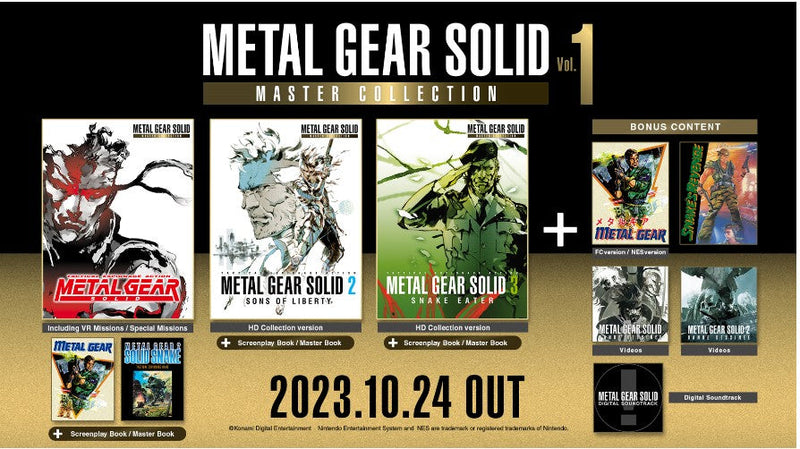 PS5 Metal Gear Solid: Master Collection Vol. 1 (Asian)