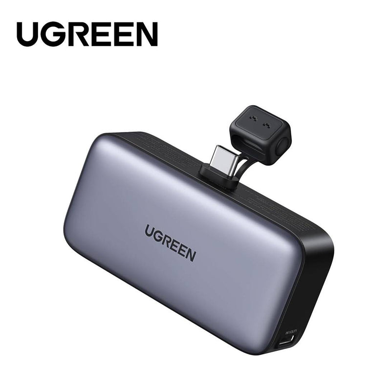 Ugreen Nexode 5000mAh 20W Power Bank with Built-in USB-C Connector (PB503/35338)