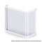 Jonsbo TK-2 ATX Separated Cabinet Computer Case (Black, White)