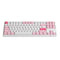 Akko 5087S Via RGB Hot-Swappable Mechanical Keyboard Prunus Lannesiana (Gateron Orange-Lubed)