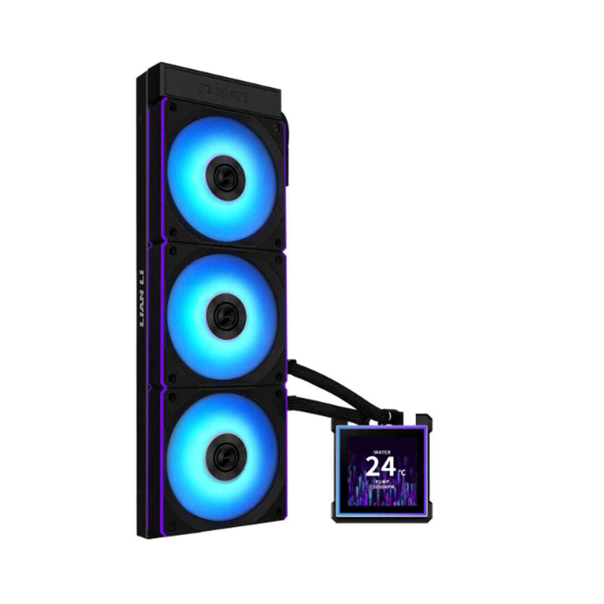 Lian Li HydroShift II LCD-S 360CL AIO Liquid Cooler With Wireless Fans | DataBlitz