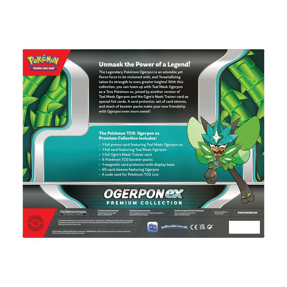 Pokemon Trading Card Game Ogerpon Ex Premium Collection (290-41319)