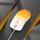 Aula Wind S11 Pro 3600DPI RGB 6-Key Honeycomb Wired Gaming Mouse (Orange)