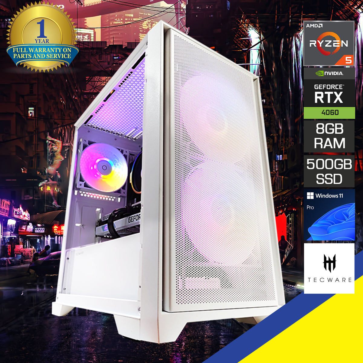 Alpha NEO M2 White Desktop Gaming PC
