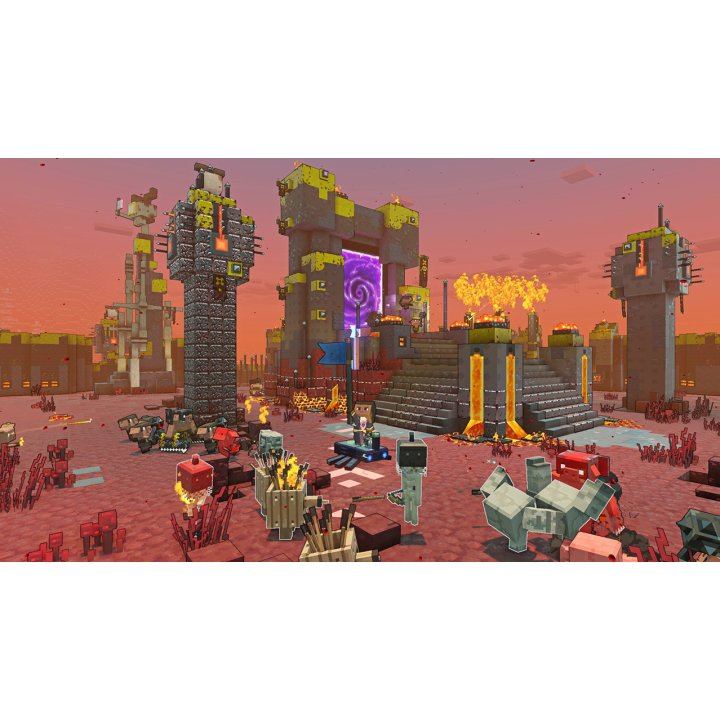 Nintendo Switch Minecraft Legends Deluxe Edition (Six Additional Skins ...