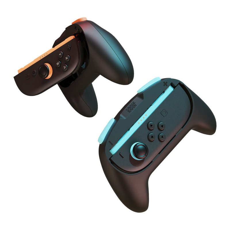 Skull & Co. Mini Grip for Nintendo Switch 2 (Neon Blue/Red) (NS2MNG-BR)