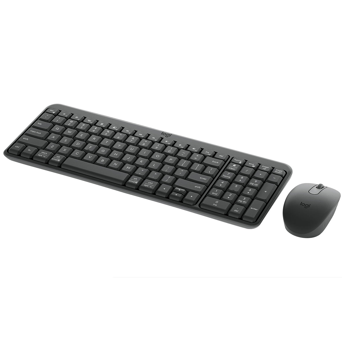 Logitech MK250 Compact Wireless Mouse and Keyboard (Graphite) (920-013559)