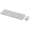 Logitech MK250 Compact Wireless Mouse and Keyboard (Off-White) (920-013560)