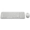 Logitech MK250 Compact Wireless Mouse and Keyboard (Off-White) (920-013560)