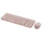 Logitech MK250 Compact Wireless Mouse and Keyboard (Rose) (920-013561)