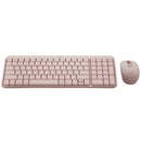 Logitech MK250 Compact Wireless Mouse and Keyboard (Rose) (920-013561)