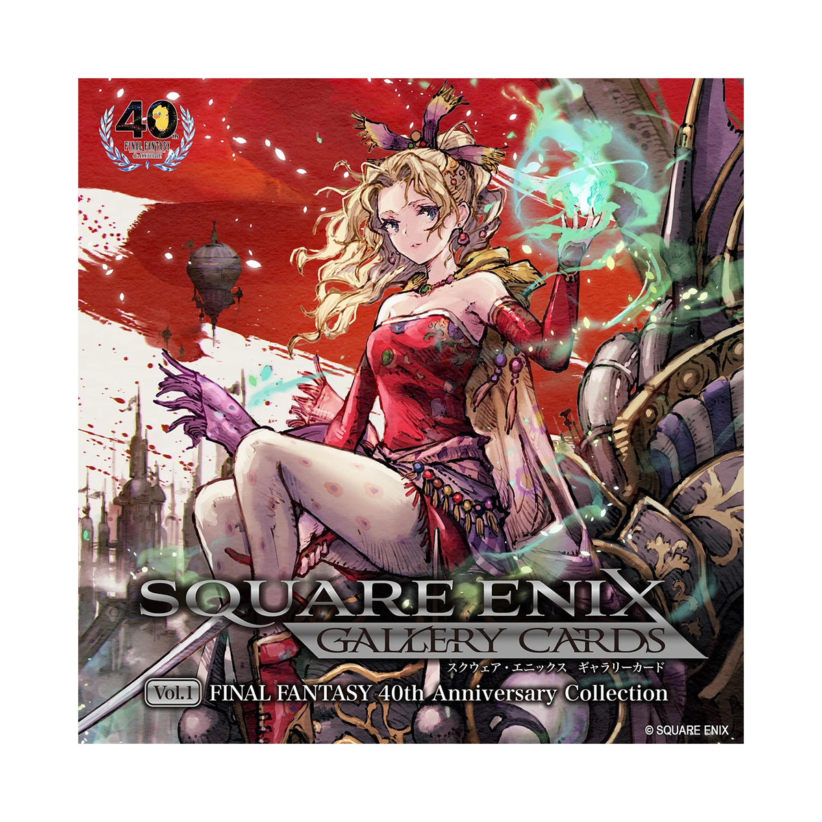 Square Enix Gallery Cards Vol. 01 - Final Fantasy 40th Anniversary Collection (Display Box)