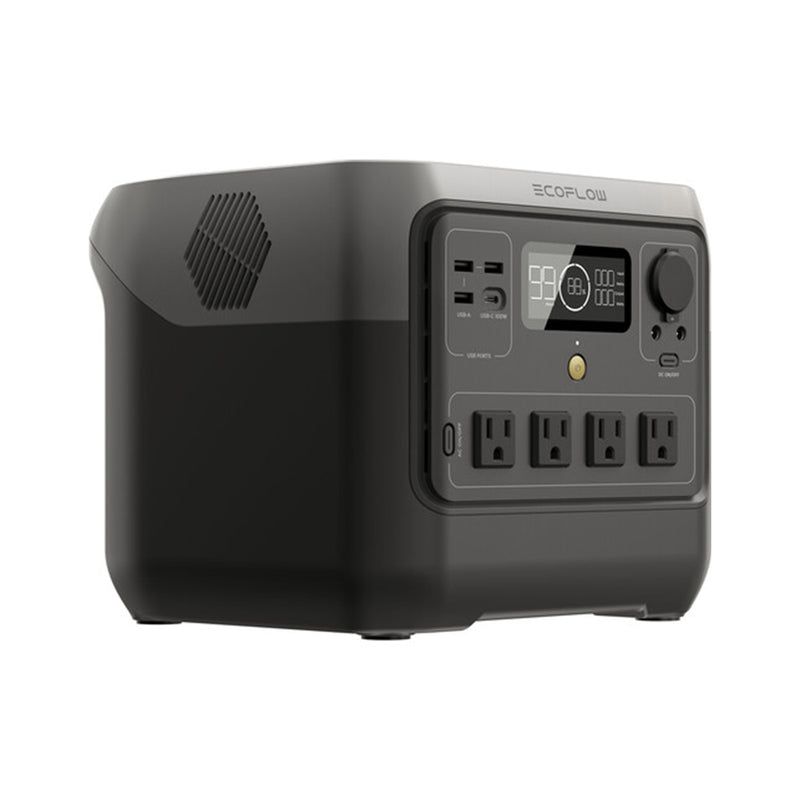 EcoFlow RIVER 2 Pro Portable Power Station (Black) (ZMR620-B-IN)