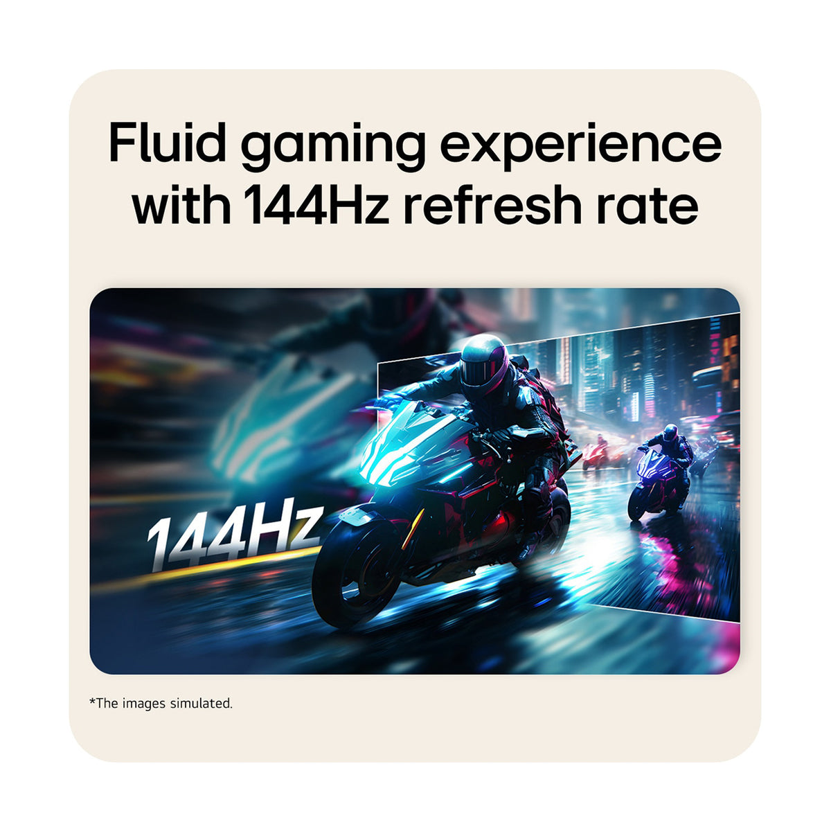 LG 24U411B-B 24" FHD (1920x1080) 144Hz 1Ms MBR 5Ms GTG IPS Monitor With Tilt Adjustment