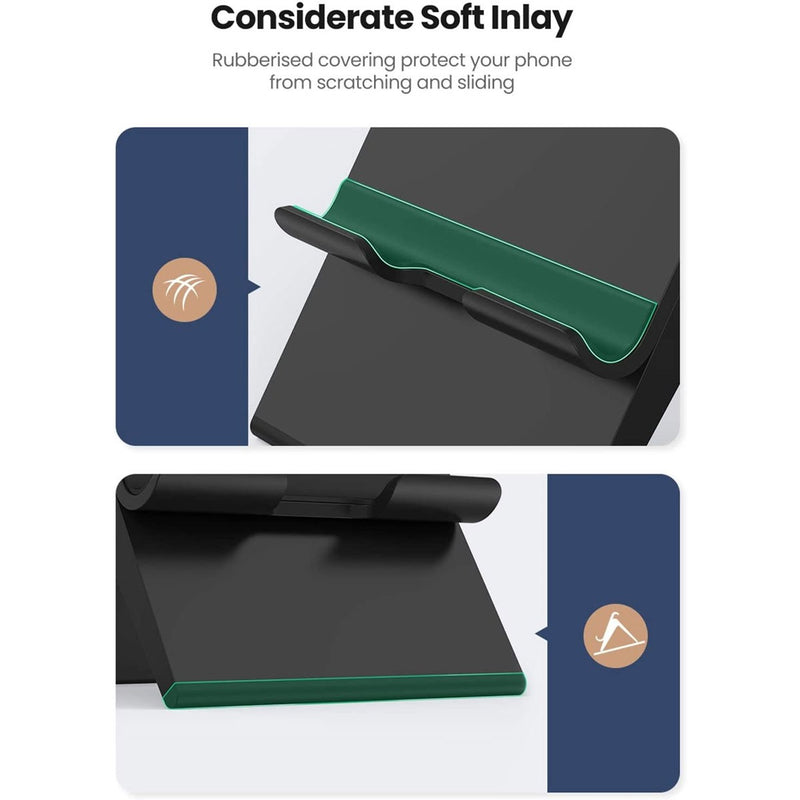 UGreen Multi-Angle Phone Stand With Height Adjustable (Black) (LP247/80903)