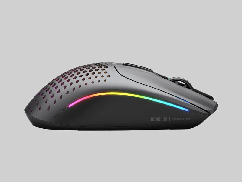 Glorious Model I 2 Wireless Ultralight Ergonomic Gaming Mouse (Matte Black)