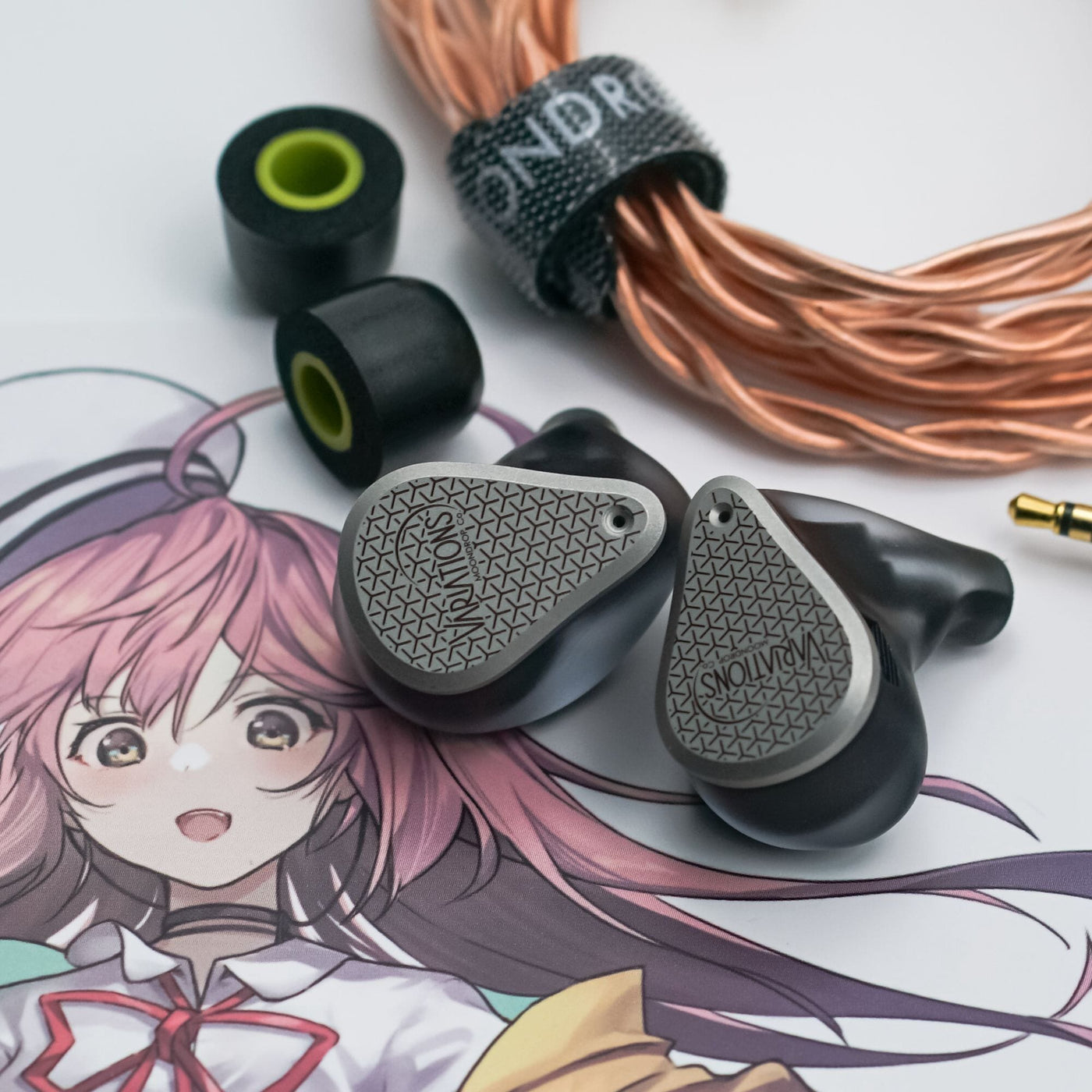 Moondrop Variations 1DD+2BA+2EST Tribrid Technology In-Ear Monitor with Interchangeable Cable