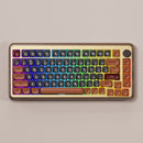 Akko MU02 Autumn Walnut Wood Case Multi-Mode RGB Hot-Swappable Mechanical Keyboard