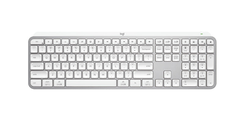 Logitech MX Keys S Advanced Wireless Illuminated Keyboard (Pale Gray)