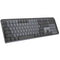 Logitech MX Mechanical Wireless Illuminated Performance Keyboard (Tactile Quiet, Linear, Clicky)