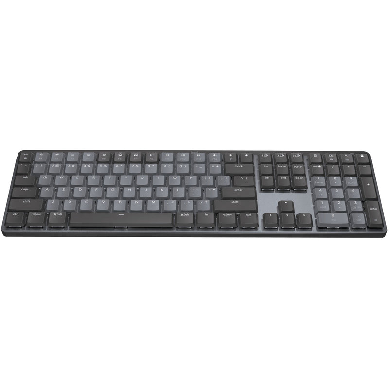 Logitech MX Mechanical Wireless Illuminated Performance Keyboard (Tactile Quiet, Linear, Clicky)