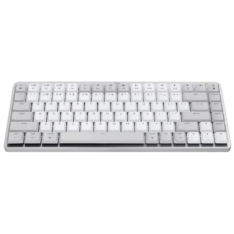 Logitech MX Mechanical Mini Wireless Keyboard for Mac (Pale Grey) (920-010802)