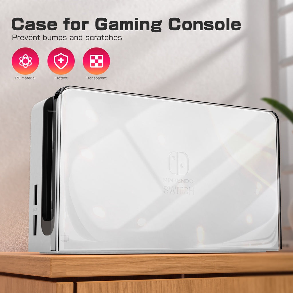 IINE Transparent Dock Cover For N-Switch Oled 