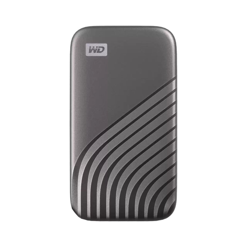 WD My Passport 4TB Portable External SSD (Gray)