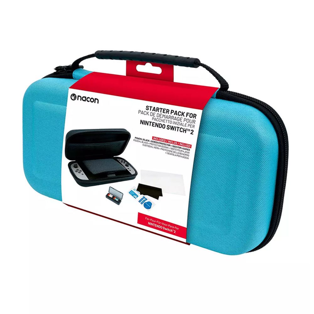 Nacon Starter Pack Includes Rigid Pouch + Screen Protector + Practical ...