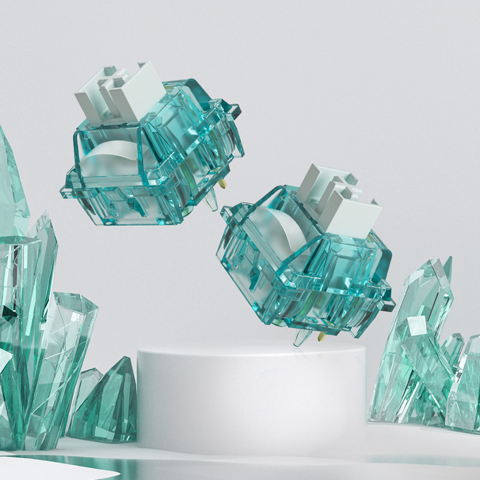 Akko Creamy Cyan Clicky Switch (45 pcs.)
