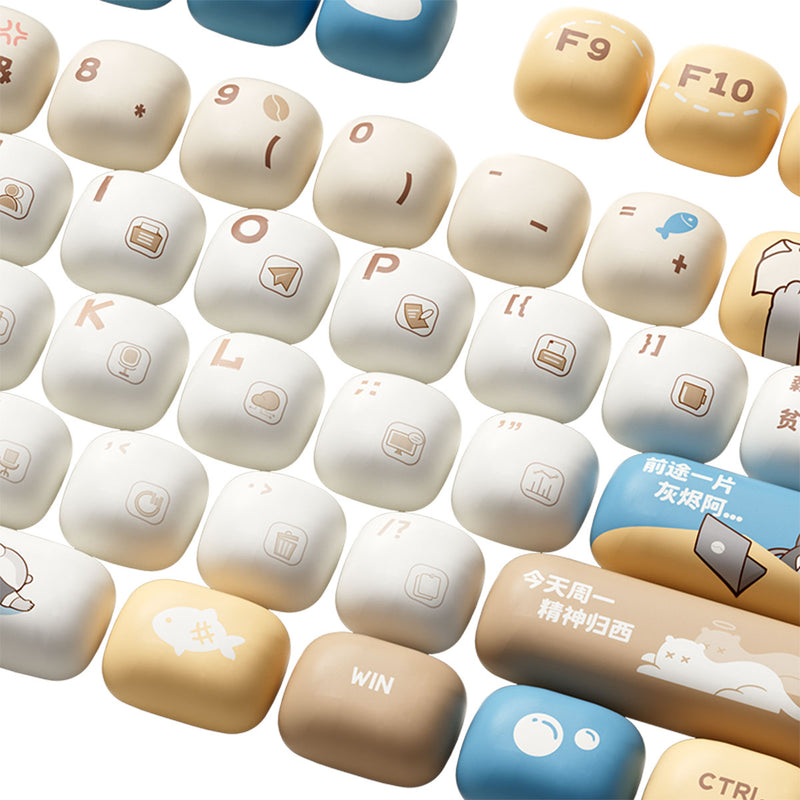 Akko Otter Hustle Keycap Set MOG Profile 138 Keys