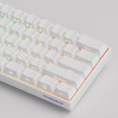 MonsGeek FUN60 Pro SP Shine-Through White Multi-Mode RGB Mechanical Keyboard 